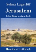 Cover-Bild zum Titel 'Jerusalem (Großdruck)' von 'Selma Lagerlöf'