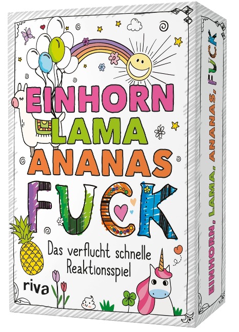 Einhorn, Lama, Ananas, FUCK - 