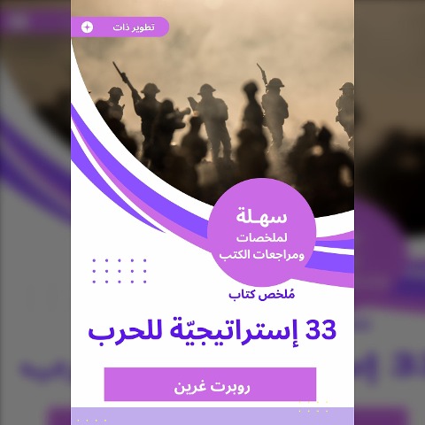 Summary of the book 33 strategies for war - Robert Green