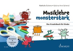 Cover-Bild zum Titel 'Musiklehre monsterstark' von 'Nathalie Dahme, Sabine Anni Schmid'