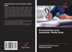 Cover-Bild zum Titel 'Zrozumienie cech oszustów: Made Easy' von 'Tej Narain Prasad Varma, Danish Ali Khan'