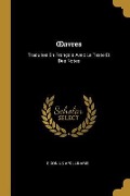 Cover-Bild zum Titel 'OEuvres' von 'Sidonius Apollinaris'