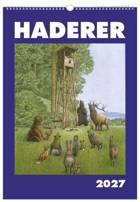 Haderer Kalender 2027 - Gerhard Haderer