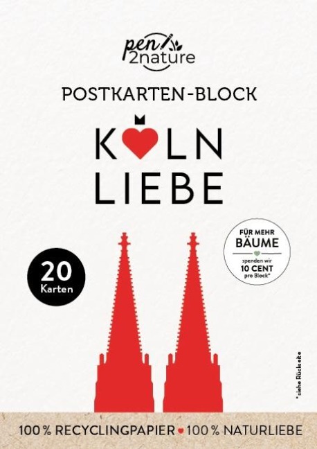 Postkartenblock Köln-Liebe - 