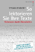 Cover-Bild zum Titel 'So lektorieren Sie Ihre Texte' von 'Sylvia Englert'