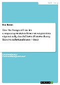 Cover-Bild zum Titel 'Eine Buchungsanfrage im computergestützten Reservierungssystem eigenständig durchführen (Unterweisung Reiseverkehrskaufmann / -frau)' von 'Eva Baron'