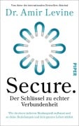 Cover-Bild zum Titel 'Secure. Der Schlüssel zu echter Verbundenheit' von 'Amir Levine'