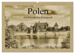 Cover-Bild zum Titel 'Polen - Ein Kalender im Zeitungsstil (Wandkalender 2026 DIN A2 quer), CALVENDO Monatskalender' von 'Gunter Kirsch'