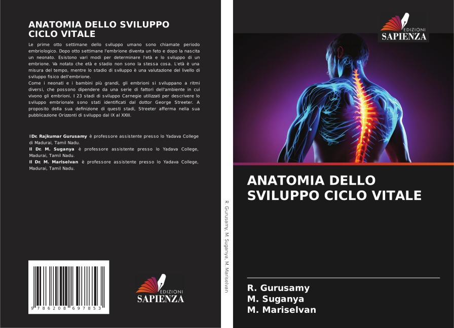 ANATOMIA DELLO SVILUPPO CICLO VITALE - R. Gurusamy, M. Suganya, M. Mariselvan