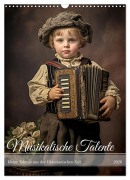 Cover-Bild zum Titel 'Musikalische Talente (Wandkalender 2026 DIN A3 hoch), CALVENDO Monatskalender' von 'Steffen Gierok-Latniak'