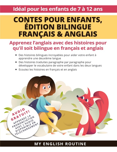 Contes pour enfants, Édition bilingue Français & Anglais - Frederic Bibard, My English Routine