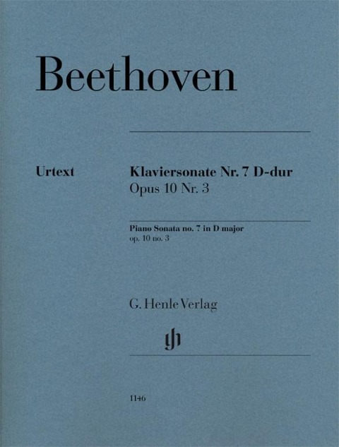 Ludwig van Beethoven - Klaviersonate Nr. 7 D-dur op. 10 Nr. 3 - Ludwig van Beethoven
