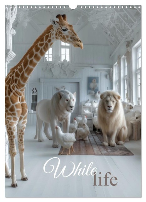 White Life (Wandkalender 2026 DIN A3 hoch), CALVENDO Monatskalender - Kester Trapp