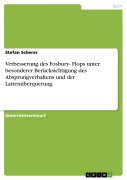 Cover-Bild zum Titel 'Verbesserung des Fosbury- Flops unter besonderer Berücksichtigung des Absprungverhaltens und der Lattenüberquerung' von 'Stefan Scherer'