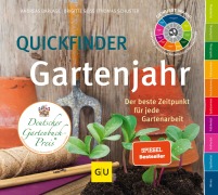 Cover-Bild zum Titel 'Quickfinder Gartenjahr' von 'Andreas Barlage, Brigitte Goss, Thomas Schuster'