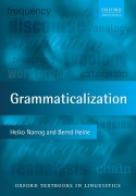 Cover-Bild zum Titel 'Grammaticalization Otl P' von 'Heine Narrog'