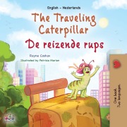 Cover-Bild zum Titel 'The Traveling Caterpillar (English Dutch Bilingual Children's Book)' von 'Rayne Coshav, Kidkiddos Books'