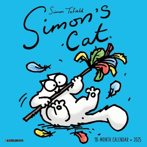 Simon's Cat 2025 7 X 7 Mini Wall Calendar - 