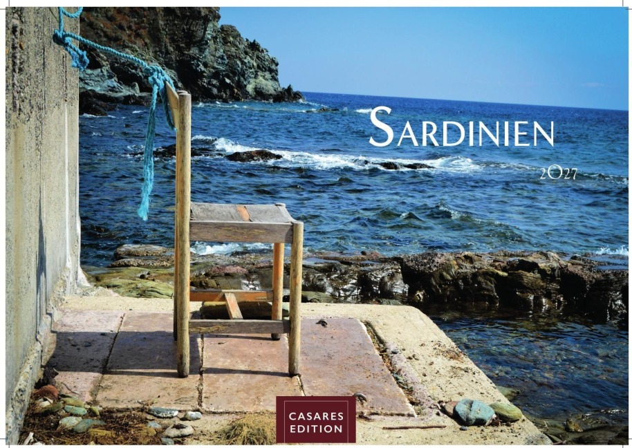 Sardinien Kalender 2027 - Wandkalender | Fotokalender Italien 24x35 cm - mit 12 traumhaften Motiven der Mittelmeerinsel. - 