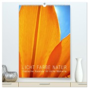 Cover-Bild zum Titel 'Licht Farbe Natur (hochwertiger Premium Wandkalender 2026 DIN A2 hoch), Kunstdruck in Hochglanz' von 'Bilwissedition Layout Babette Reek'