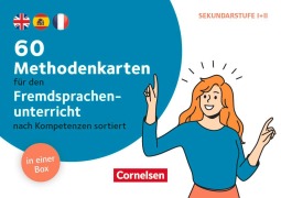 Cover-Bild zum Titel '60 Methodenkarten für den Fremdsprachenunterricht - Nach Kompetenzen sortiert' von 'Elisa Gigling, Claudia Schlaak, Bianka Götz'