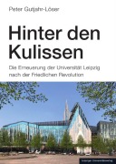 Cover-Bild zum Titel 'Hinter den Kulissen' von 'Peter Gutjahr-Löser'