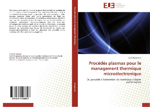 Procédés plasmas pour le management thermique microélectronique - Cyril Duquenne