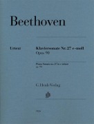 Cover-Bild zum Titel 'Klaviersonate Nr. 27 e-moll Opus 90' von 'Ludwig van Beethoven'