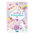 Cover-Bild zum Titel 'Trötsch Mein Stickeralbum Einhornwelt Stickerbuch' von ''