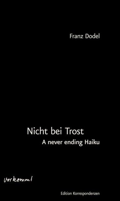 Nicht bei Trost - Franz Dodel