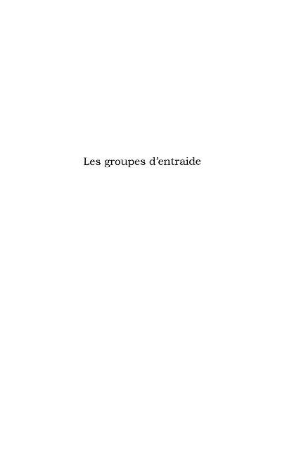 Les groupes d'entraide - une therapie contemporaine - Pascal Coulon