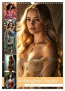 Cover-Bild zum Titel 'Verborgene Eleganz (Wandkalender 2026 DIN A3 hoch), CALVENDO Monatskalender' von 'Christine Aka Stine1'