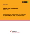 Cover-Bild zum Titel 'Plattformverbote im Vertriebskartellrecht. Zulässigkeit und Auswirkungen auf Luxus- und Markenprodukte' von 'Michael Imbert'