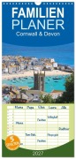 Cover-Bild zum Titel 'Familienplaner 2027 - Cornwall & Devon mit 5 Spalten (Wandkalender, 21 x 45 cm) CALVENDO' von 'Ralf Kabelitz'