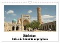 Usbekistan (Wandkalender 2025 DIN A4 quer), CALVENDO Monatskalender - Teresa Schade
