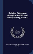 Cover-Bild zum Titel 'Bulletin - Wisconsin Geological And Natural History Survey, Issue 33' von ''