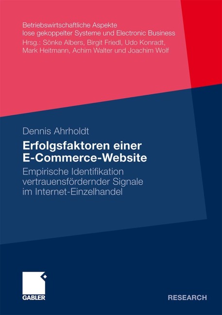 Erfolgsfaktoren einer E-Commerce-Website - Dennis Ahrholdt