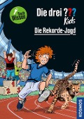 Cover-Bild zum Titel 'Die drei ??? Kids Die Rekorde-Jagd' von 'Anja Körner'