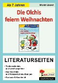 Cover-Bild zum Titel 'Die Olchis feiern Weihnachten - Literaturseiten' von 'Moritz Quast'
