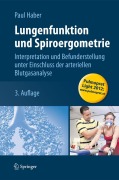 Cover-Bild zum Titel 'Lungenfunktion und Spiroergometrie' von 'Paul Haber'