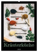 Cover-Bild zum Titel 'Kräuterküche - Pikante Stilleben aus der Gewürzküche (Wandkalender 2026 DIN A2 hoch), CALVENDO Monatskalender' von 'Millennial Designs Publishing'
