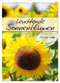 Leuchtende Sonnenblumen (Wandkalender 2025 DIN A3 hoch), CALVENDO Monatskalender - Gisela Kruse