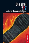 Cover-Bild zum Titel 'Die drei ??? und die flammende Spur (drei Fragezeichen)' von 'M. V. Carey'