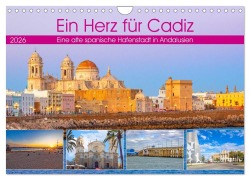 Cover-Bild zum Titel 'Ein Herz für Cadiz (Wandkalender 2026 DIN A4 quer), CALVENDO Monatskalender' von 'Christa Kramer'