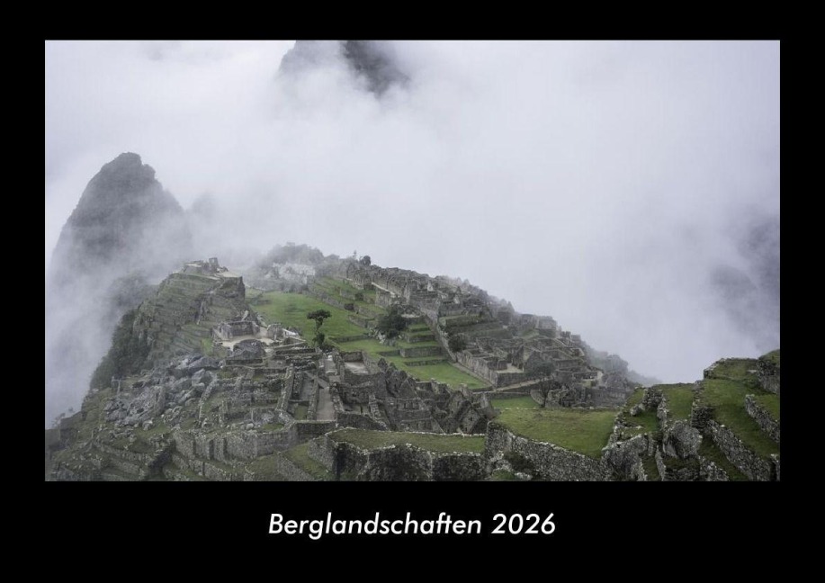 Berglandschaften 2026 Fotokalender DIN A3 - Tobias Becker