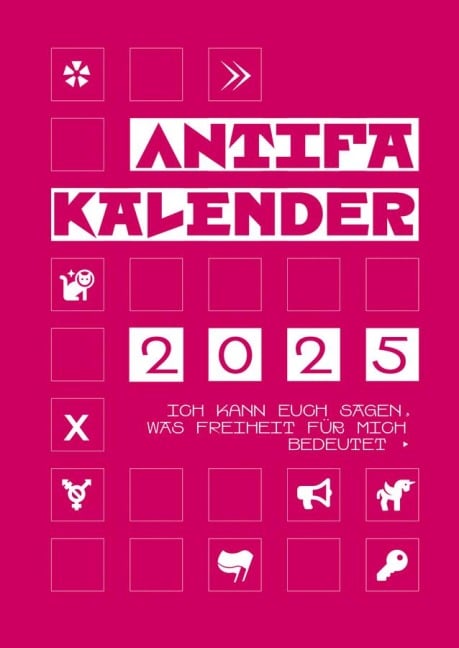 Antifaschistischer Taschenkalender 2025 - 