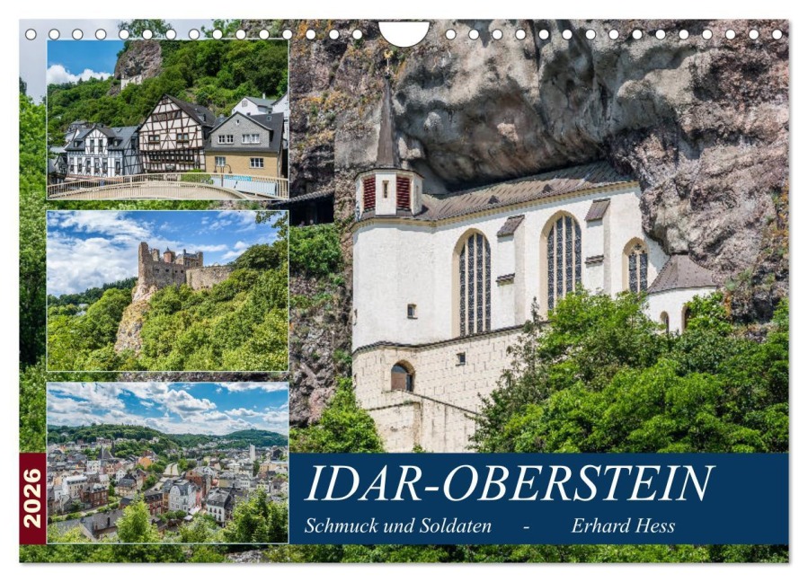 Idar-Oberstein - Schmuck und Soldaten (Wandkalender 2026 DIN A4 quer), CALVENDO Monatskalender - Erhard Hess