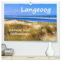 Langeoog - Schönste Insel Ostfrieslands (hochwertiger Premium Wandkalender 2024 DIN A2 quer), Kunstdruck in Hochglanz - LianeM LianeM