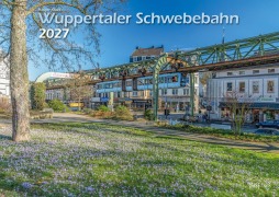 Cover-Bild zum Titel 'Wuppertaler Schwebebahn 2027 Bildkalender A3 Spiralbindung' von ''