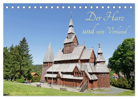 Der Harz und sein Vorland (Tischkalender 2024 DIN A5 quer), CALVENDO Monatskalender - Siegfried Kuttig